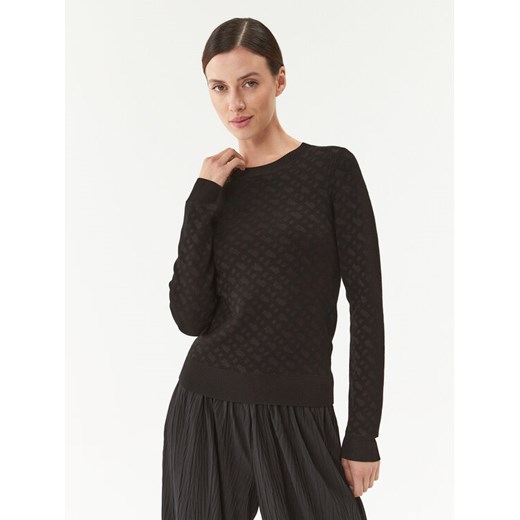Boss Sweter Furkina 50493923 Czarny Regular Fit ze sklepu MODIVO w kategorii Swetry damskie - zdjęcie 182610414
