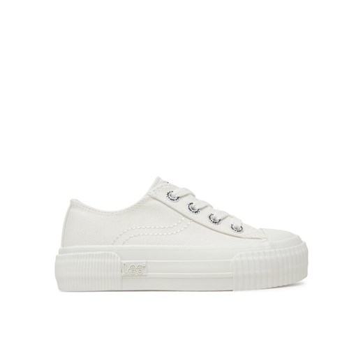 Lee Trampki LEE-ISLA C LOW JR 50251058.71G Biały ze sklepu MODIVO w kategorii Trampki dziecięce - zdjęcie 182610493