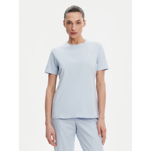 Tommy Hilfiger T-Shirt WW0WW45522 Niebieski Regular Fit ze sklepu MODIVO w kategorii Bluzki damskie - zdjęcie 182610501