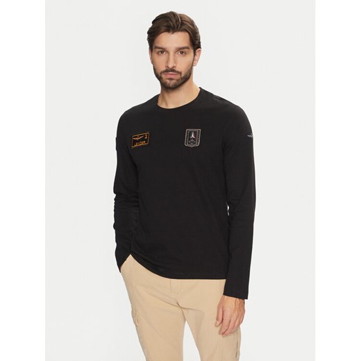 Aeronautica Militare Longsleeve 242TS2317J489 Czarny Regular Fit Aeronautica Militare M MODIVO