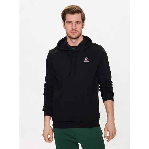Le Coq Sportif Bluza 2310554 Czarny Regular Fit ze sklepu MODIVO w kategorii Bluzy męskie - zdjęcie 182610630
