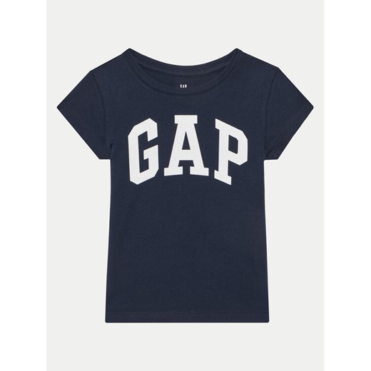 Gap T-Shirt 460525-11 Granatowy Regular Fit ze sklepu MODIVO w kategorii T-shirty chłopięce - zdjęcie 182610653