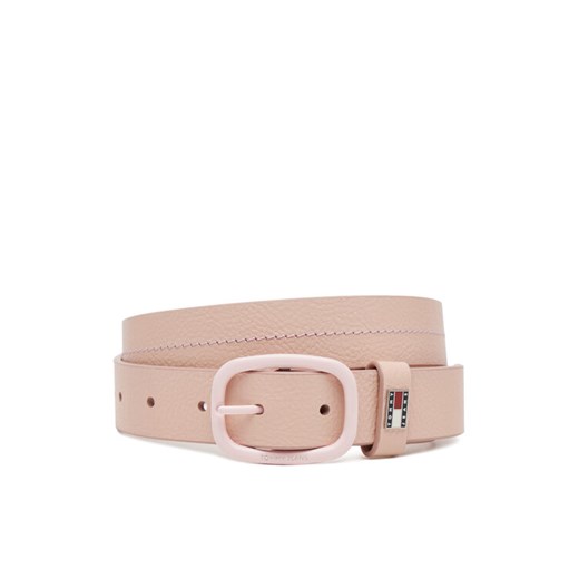 Tommy Jeans Pasek Damski Tjw Oval Tonal 3.0 AW0AW17392 Różowy ze sklepu MODIVO w kategorii Paski damskie - zdjęcie 182610691