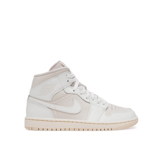 Nike Sneakersy Wmns Air Jordan 1 Mid BQ6472 201 Beżowy ze sklepu MODIVO w kategorii Buty sportowe damskie - zdjęcie 182610721