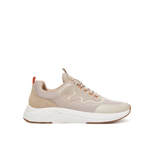 Rieker Sneakersy N8504-60 Beżowy ze sklepu MODIVO w kategorii Buty sportowe damskie - zdjęcie 182610762