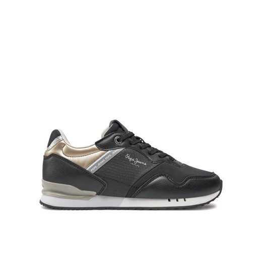 Pepe Jeans Sneakersy PLS40024 Czarny ze sklepu MODIVO w kategorii Buty sportowe damskie - zdjęcie 182610781