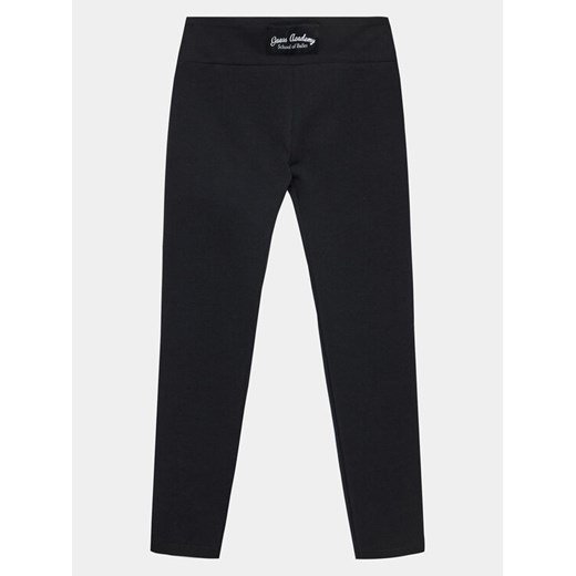 Guess Legginsy J3YB16 KABR0 Czarny Slim Fit ze sklepu MODIVO w kategorii Spodnie dziewczęce - zdjęcie 182610784