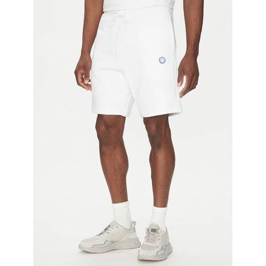 HUGO Szorty sportowe Nylsho 50534288 Biały Regular Fit ze sklepu MODIVO w kategorii Spodenki męskie - zdjęcie 182610870