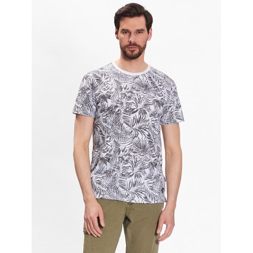 INDICODE T-Shirt Palme 40-935 Szary Regular Fit ze sklepu MODIVO w kategorii T-shirty męskie - zdjęcie 182610922