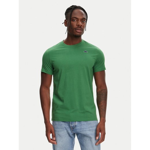 Robe di Kappa T-Shirt Luc 611187W Zielony Regular Fit ze sklepu MODIVO w kategorii T-shirty męskie - zdjęcie 182611013