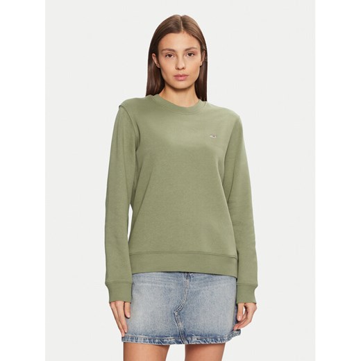 Tommy Jeans Bluza DW0DW19959 Zielony Regular Fit ze sklepu MODIVO w kategorii Bluzy damskie - zdjęcie 182611030