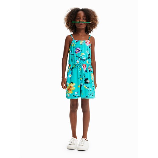 Desigual Kombinezon 23SGPW03 Zielony Regular Fit ze sklepu MODIVO w kategorii Kombinezony dziewczęce - zdjęcie 182611031