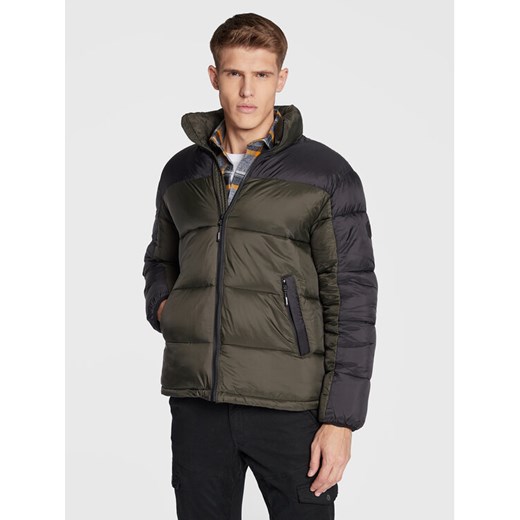 Lindbergh Kurtka zimowa 30-301093A Khaki Relaxed Fit ze sklepu MODIVO w kategorii Kurtki męskie - zdjęcie 182611073