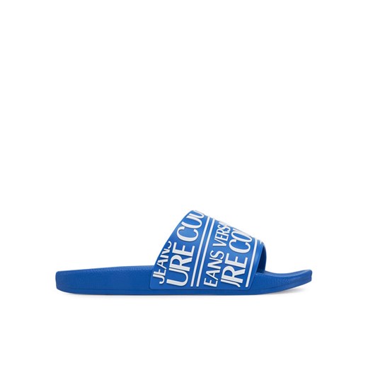 Versace Jeans Couture Klapki 78YA3SQ1 Niebieski ze sklepu MODIVO w kategorii Klapki męskie - zdjęcie 182611113