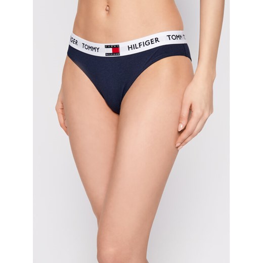 Tommy Hilfiger Figi klasyczne UW0UW02193 Granatowy ze sklepu MODIVO w kategorii Majtki damskie - zdjęcie 182611120