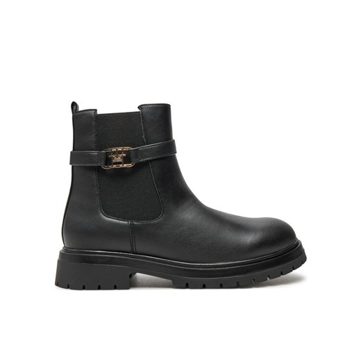 Tommy Hilfiger Botki Chelsea Boot T3A5-33572-1351 S Czarny ze sklepu MODIVO w kategorii Buty zimowe dziecięce - zdjęcie 182611144