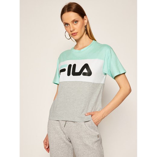 Fila T-Shirt Allison 682125 Kolorowy Regular Fit Fila S MODIVO