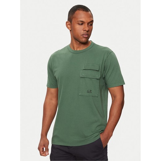 C.P. Company T-Shirt 16CMTS211A005697G Zielony Regular Fit M MODIVO