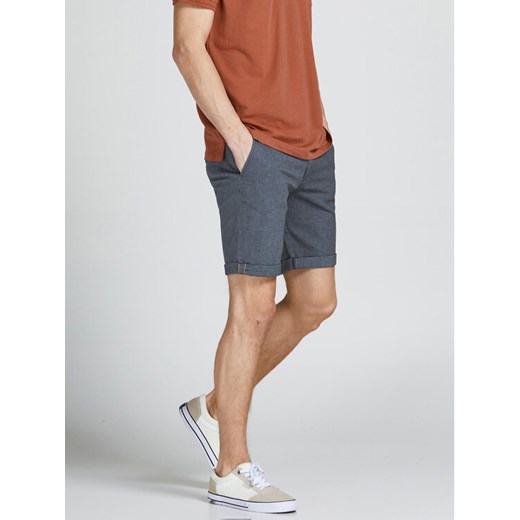Jack&Jones Szorty materiałowe Fury 12206889 Niebieski Regular Fit ze sklepu MODIVO w kategorii Spodenki męskie - zdjęcie 182611173