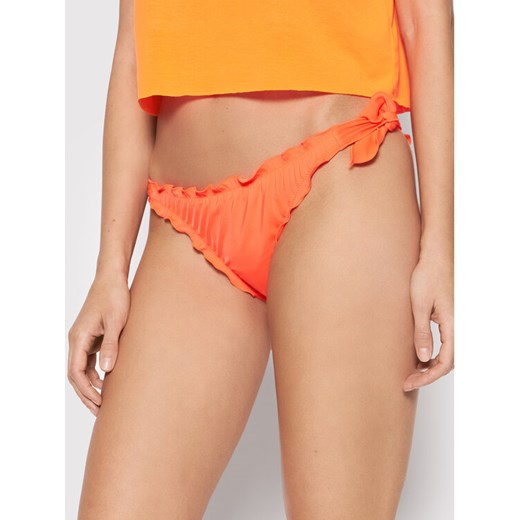 Guess Dół od bikini E02O20 MC044 Pomarańczowy Guess S MODIVO