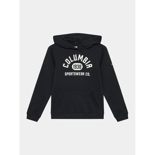 Columbia Bluza Trek™ Hoodie Czarny Regular Fit ze sklepu MODIVO w kategorii Bluzy chłopięce - zdjęcie 182611490