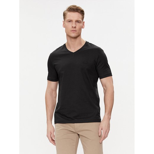 Calvin Klein T-Shirt Smooth K10K112507 Czarny Regular Fit ze sklepu MODIVO w kategorii T-shirty męskie - zdjęcie 182611492