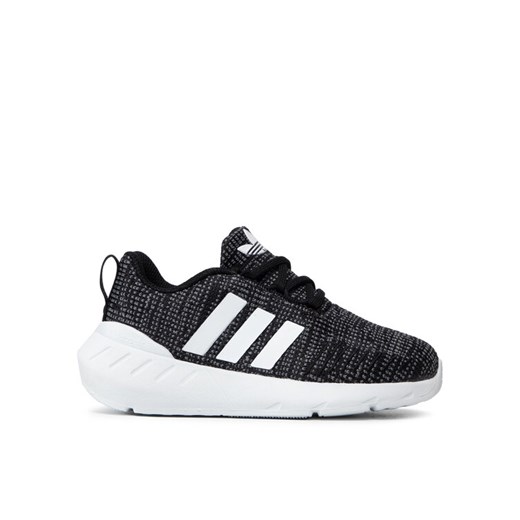 adidas Sneakersy Swift Run 22 C GW8180 Czarny ze sklepu MODIVO w kategorii Buty sportowe dziecięce - zdjęcie 182611512