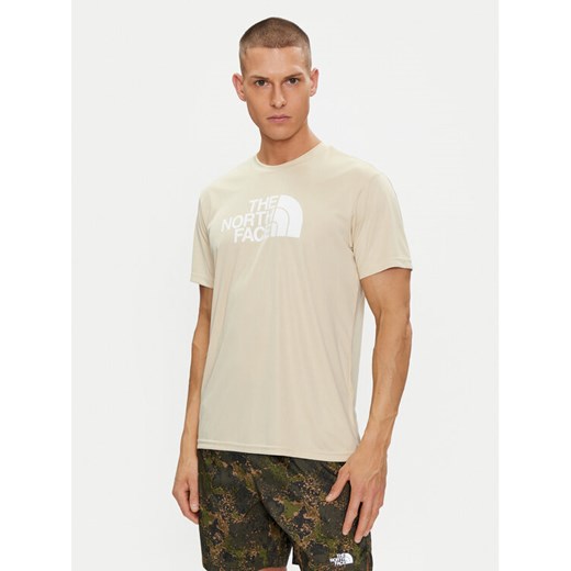 The North Face Koszulka techniczna Reaxion Easy NF0A4CDV Beżowy Regular Fit ze sklepu MODIVO w kategorii T-shirty męskie - zdjęcie 182611513
