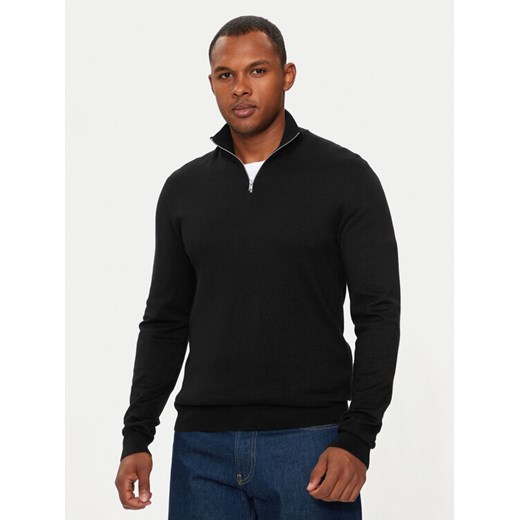Lindbergh Sweter 30-800173 Czarny Slim Fit ze sklepu MODIVO w kategorii Swetry męskie - zdjęcie 182611640