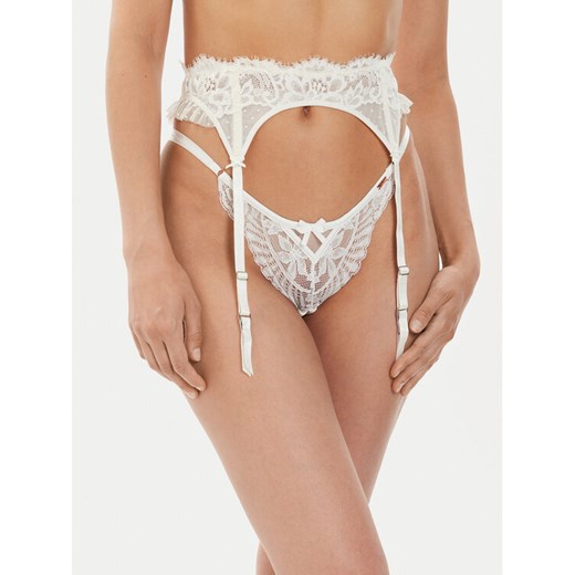 Hunkemöller Pas do pończoch Harmony 205404 Biały ze sklepu MODIVO w kategorii Akcesoria do bielizny - zdjęcie 182611644