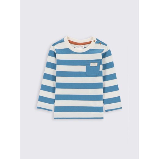 Coccodrillo Bluzka ZC2143101TRN Niebieski Regular Fit ze sklepu MODIVO w kategorii T-shirty chłopięce - zdjęcie 182611650