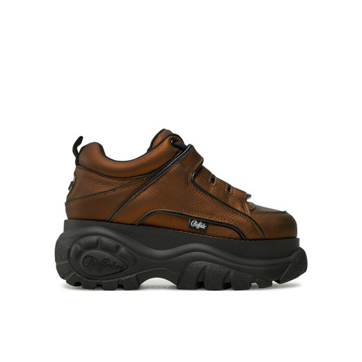 Buffalo Sneakersy 1534159 Brązowy ze sklepu MODIVO w kategorii Buty sportowe damskie - zdjęcie 182611730