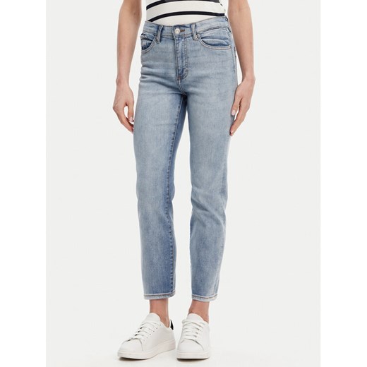 French Connection Jeansy 74QZK Niebieski Cigarette Fit ze sklepu MODIVO w kategorii Jeansy damskie - zdjęcie 182611744