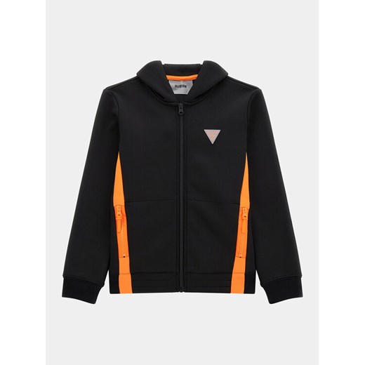 Guess Bluza L4RQ08 KB212 Czarny Regular Fit ze sklepu MODIVO w kategorii Bluzy chłopięce - zdjęcie 182611784