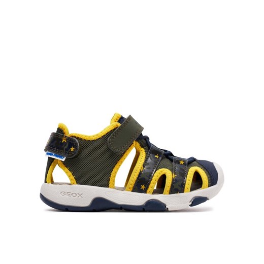 Geox Sandały B Sandal Multy Boy B450FB 014CE C0629 S Khaki ze sklepu MODIVO w kategorii Sandały dziecięce - zdjęcie 182611873