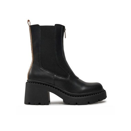 Pepe Jeans Botki Glen PLS50550 Czarny ze sklepu MODIVO w kategorii Botki - zdjęcie 182611933