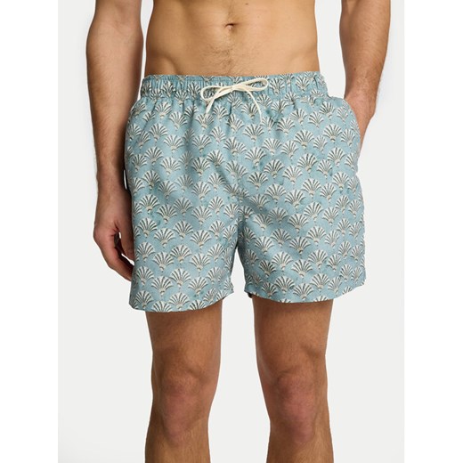 Selected Homme Szorty kąpielowe 16089427 Zielony Comfort Fit ze sklepu MODIVO w kategorii Kąpielówki - zdjęcie 182611953