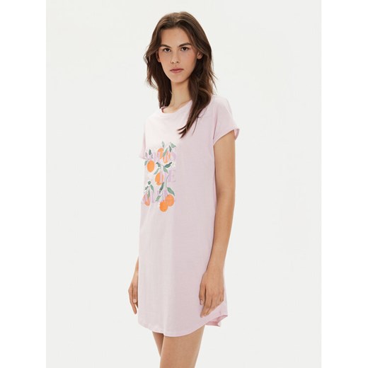 Hunkemöller Koszula nocna 205776 Różowy Regular Fit ze sklepu MODIVO w kategorii Koszule nocne - zdjęcie 182611984