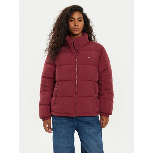 Tommy Jeans Kurtka puchowa Regatta DW0DW18827 Czerwony Regular Fit ze sklepu MODIVO w kategorii Kurtki damskie - zdjęcie 182611992