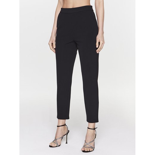 Pinko Spodnie materiałowe Parana 100137 A0HC Czarny Slim Fit ze sklepu MODIVO w kategorii Spodnie damskie - zdjęcie 182612051