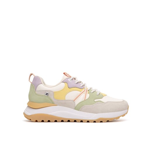 Rieker Revolution Lifestyle Sneakersy W2501-81 Beżowy ze sklepu MODIVO w kategorii Buty sportowe damskie - zdjęcie 182612054