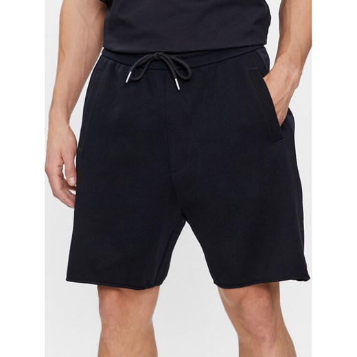 Armani Exchange Szorty sportowe 3DZSLA ZJLGZ 1583 Granatowy Regular Fit ze sklepu MODIVO w kategorii Spodenki męskie - zdjęcie 182612093