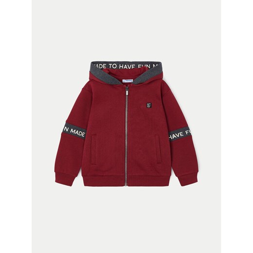 Mayoral Bluza 4473 Czerwony Regular Fit ze sklepu MODIVO w kategorii Bluzy chłopięce - zdjęcie 182612100