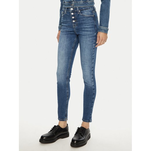 Tommy Jeans Jeansy Nora DW0DW19546 Niebieski Skinny Fit ze sklepu MODIVO w kategorii Jeansy damskie - zdjęcie 182612230