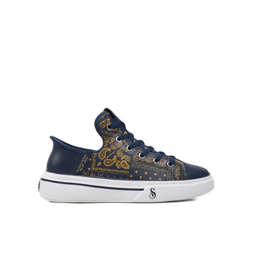 Skechers Sneakersy Snoop One-Double G 251017/NVY Granatowy ze sklepu MODIVO w kategorii Trampki męskie - zdjęcie 182612273