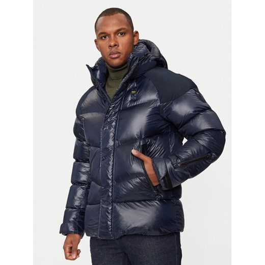 Blauer Kurtka zimowa 24WBLUC02234 Granatowy Regular Fit ze sklepu MODIVO w kategorii Kurtki męskie - zdjęcie 182612294