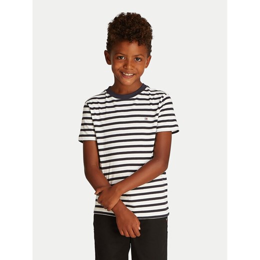 Tommy Hilfiger T-Shirt Essential KB0KB06879 D Granatowy Regular Fit ze sklepu MODIVO w kategorii T-shirty chłopięce - zdjęcie 182612463