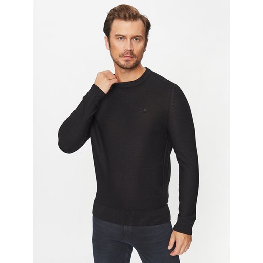 Boss Sweter Avac_C 50501762 Czarny Regular Fit 3XL MODIVO