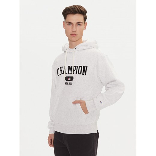 Champion Bluza 220430 Szary Regular Fit ze sklepu MODIVO w kategorii Bluzy męskie - zdjęcie 182612483