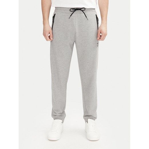 Aeronautica Militare Spodnie dresowe 251PF965F581 Szary Regular Fit ze sklepu MODIVO w kategorii Spodnie męskie - zdjęcie 182612514